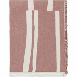 Elvang Denmark Elvang Lyme Grass Decke - 130x180 Cm - Rusty Red