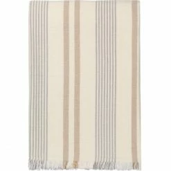 Elvang Denmark Elvang Iris Decke - 130x215 Cm - Beige/grey