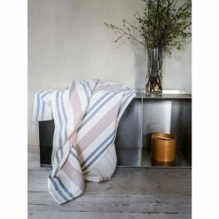 Elvang Denmark Elvang Iris Decke - 130x215 Cm - Blue/rusty Red -David Fussenegger Shop unnamed file 1041