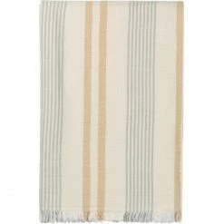 Elvang Denmark Elvang Iris Decke - 130x215 Cm - Yellow/green