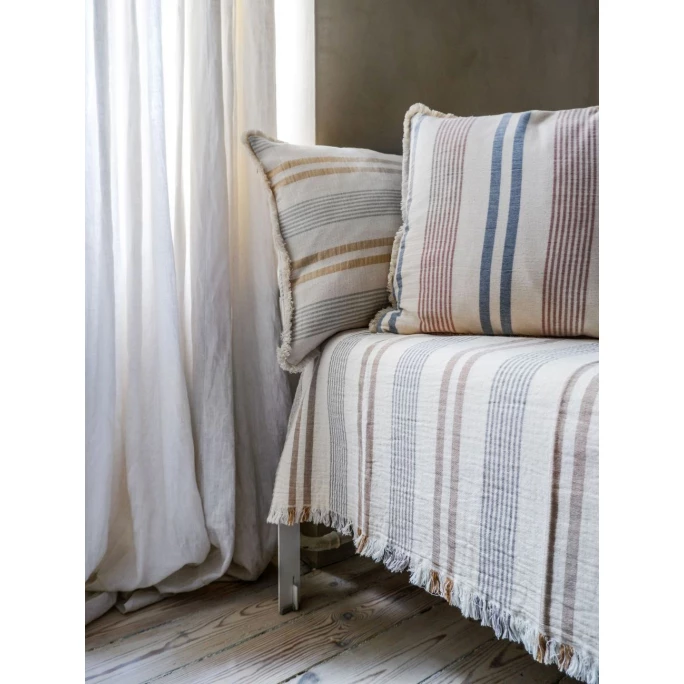 Elvang Denmark Elvang Iris Decke - 130x215 Cm - Yellow/green 2 Elvang Denmark Elvang Iris Decke - 130x215 Cm - Yellow/green – Bild 2