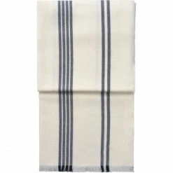 Elvang Denmark Elvang Lines Decke Aus Baby-Alpakawolle - 130x190 Cm - Blue