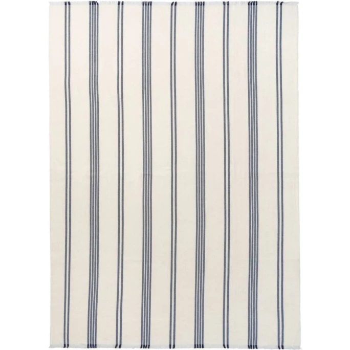 Elvang Denmark Elvang Lines Decke Aus Baby-Alpakawolle - 130x190 Cm - Blue 2 Elvang Denmark Elvang Lines Decke Aus Baby-Alpakawolle - 130x190 Cm - Blue – Bild 2