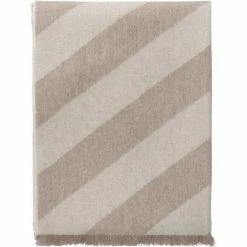 Elvang Denmark Elvang Fishbone Wolldecke - 130x190 Cm - Camel