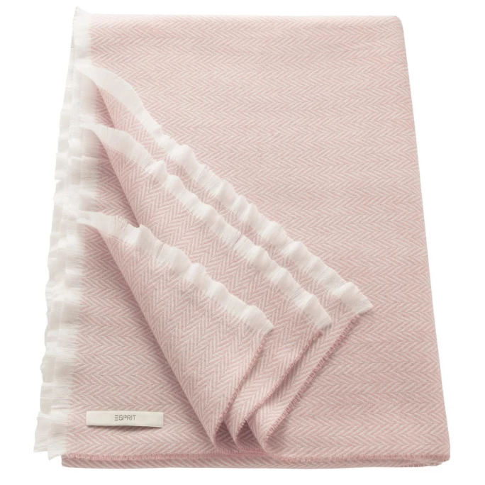 ESPRIT Herringbone Decke - 150x180 cm - rose ESPRIT HOME ESPRIT Herringbone Decke - 150x180 Cm - Rose -David Fussenegger Shop unnamed file 107