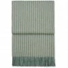 Elvang Denmark Elvang Stripes Wolldecke - 130x200 Cm - Green