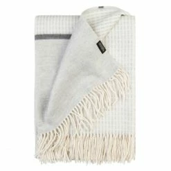 Rohleder Home Collection Darling Plaid - 150x180 Cm - Chalk