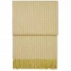 Elvang Denmark Elvang Stripes Wolldecke - 130x200 Cm - Light Yellow
