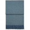 Elvang Denmark Elvang Stripes Wolldecke - 130x200 Cm - Mirage Blue