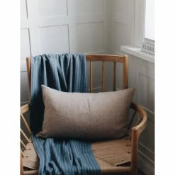 Elvang Denmark Elvang Stripes Wolldecke - 130x200 Cm - Mirage Blue -David Fussenegger Shop unnamed file 1092