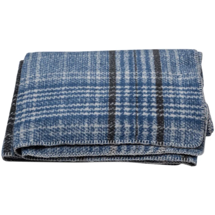 David Fussenegger SAVONA Karo Klassisch Wohndecke - 150x200 Cm - Blau 1 David Fussenegger SAVONA Karo Klassisch Wohndecke - 150x200 Cm - Blau