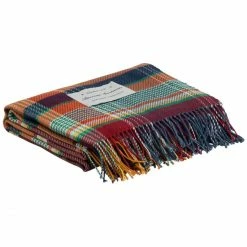 GANT MULTI MADRAS Decke - 130x180 Cm - Watermelon Pink