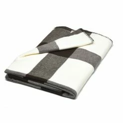 Haven & Earth Lusso Manhattan Plaid - 200x230 Cm - Kakao/natur