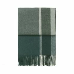 Elvang Denmark Elvang Manhattan Wolldecke - 130x200 Cm - Evergreen-botanic Green