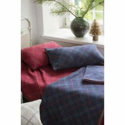 David Fussenegger SYLT Karo Baumwolldecke - 140x200 Cm - Navy -David Fussenegger Shop unnamed file 1192