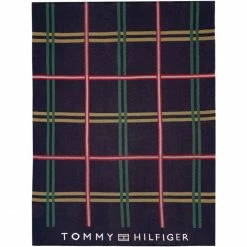 Tommy Hilfiger SPORTY CHECKS Plaid - 130x170 Cm - Navy