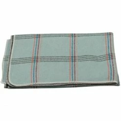 David Fussenegger SILVRETTA Junges Karo Flanelldecke - 140x200 Cm - Hellgrün