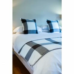 Haven & Earth Lusso Manhattan Plaid - 200x230 Cm - Stahlgrau/natur -David Fussenegger Shop unnamed file 1275