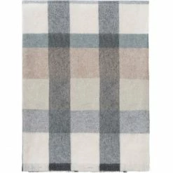 Elvang Denmark Elvang Intersection Alpaka-Decke - 130x190 Cm - Green/white/grey