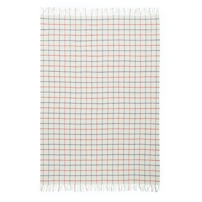 Normann Copenhagen Simple Check Decke - 130x200 Cm - Warm Grey 2 Normann Copenhagen Simple Check Decke - 130x200 Cm - Warm Grey – Bild 2