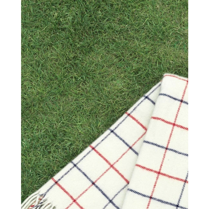 Normann Copenhagen Simple Check Decke - 130x200 Cm - Warm Grey 3 Normann Copenhagen Simple Check Decke - 130x200 Cm - Warm Grey – Bild 3