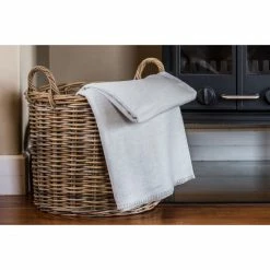 Haven & Earth Winter Herringbone Plaid - 160x220 Cm - Creme/natur -David Fussenegger Shop unnamed file 132