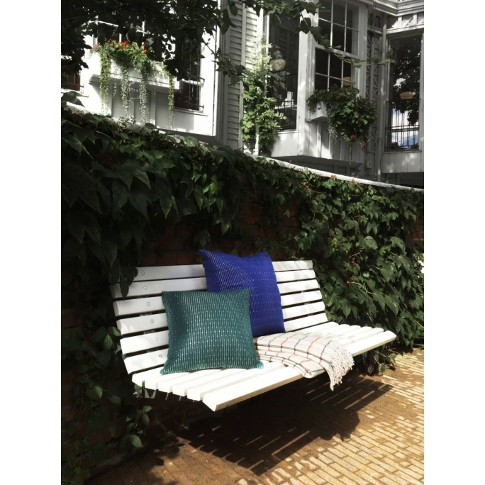 Normann Copenhagen Simple Check Decke - 130x200 Cm - Warm Grey 4 Normann Copenhagen Simple Check Decke - 130x200 Cm - Warm Grey – Bild 4