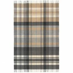 Eagle Products DUNDEE Decke - 130x200 Cm - Grau, Natur