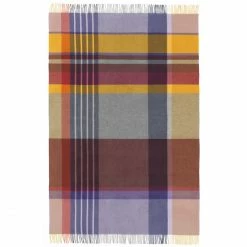 Eagle Products YORK Decke - 130x200 Cm - Bordo, Silber, Flieder