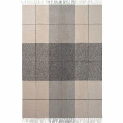 Elvang Denmark Elvang Blocks Decke Aus Baby-Alpakawolle - 130x190 Cm - Camel/grey
