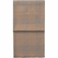 Elvang Denmark Elvang Check Decke Aus Baby-Alpakawolle - 130x190 Cm - Camel/light Grey