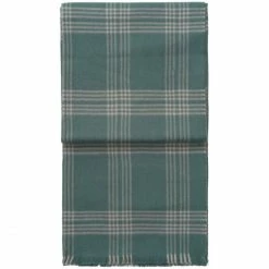 Elvang Denmark Elvang Check Decke Aus Baby-Alpakawolle - 130x190 Cm - Green/light Green