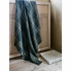 Elvang Denmark Elvang Check Decke Aus Baby-Alpakawolle - 130x190 Cm - Green/light Green -David Fussenegger Shop unnamed file 1489