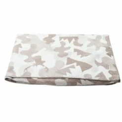 David Fussenegger SAVONA Wohndecke Camouflage Alpin - 150x200 Cm - Rauch