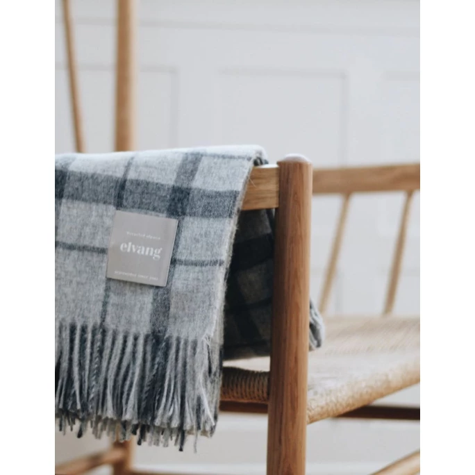 Elvang Denmark Elvang Tweed Wolldecke - 130x200 Cm - Grey 3 Elvang Denmark Elvang Tweed Wolldecke - 130x200 Cm - Grey – Bild 3