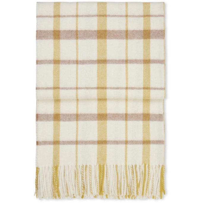 Elvang Denmark Elvang Tweed Wolldecke - 130x200 Cm - Light Yellow 1 Elvang Denmark Elvang Tweed Wolldecke - 130x200 Cm - Light Yellow