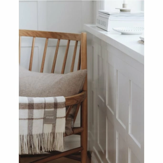 Elvang Denmark Elvang Tweed Wolldecke - 130x200 Cm - Mocca 4 Elvang Denmark Elvang Tweed Wolldecke - 130x200 Cm - Mocca – Bild 4