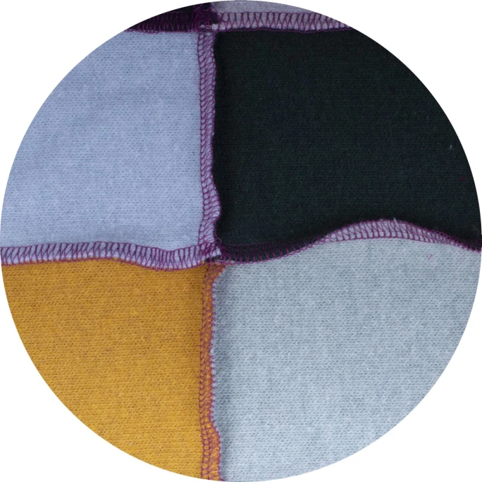 Farbenfreunde Vi Cotton Patchworkdecke - 160x210 Cm - Phantasy 4 Farbenfreunde Vi Cotton Patchworkdecke - 160x210 Cm - Phantasy – Bild 4