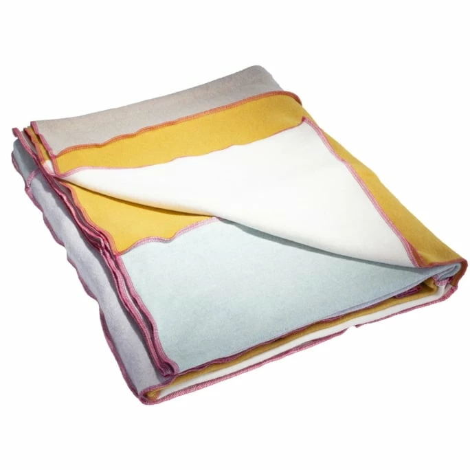 Farbenfreunde Vi Cotton Patchworkdecke - 160x210 Cm - Natural 2 Farbenfreunde Vi Cotton Patchworkdecke - 160x210 Cm - Natural – Bild 2