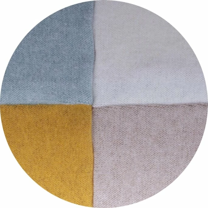 Farbenfreunde Vi Cotton Patchworkdecke - 160x210 Cm - Natural 3 Farbenfreunde Vi Cotton Patchworkdecke - 160x210 Cm - Natural – Bild 3