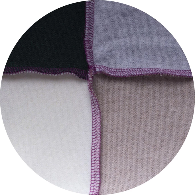 Farbenfreunde Vi Cotton Patchworkdecke - 160x210 Cm - Natural 4 Farbenfreunde Vi Cotton Patchworkdecke - 160x210 Cm - Natural – Bild 4