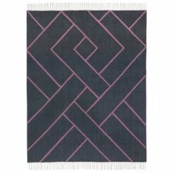 Eagle Products Kopenhagen Kaschmir-Decke - 135x195 Cm - Beere-marine