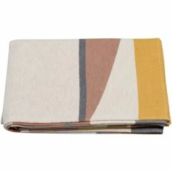 David Fussenegger LUCA Komposition Baumwolldecke - 140x200 Cm - Senf