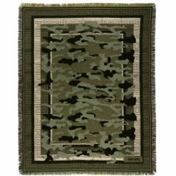 Zoeppritz Absurd Camouflage Decke - 150x200 Cm - Forest