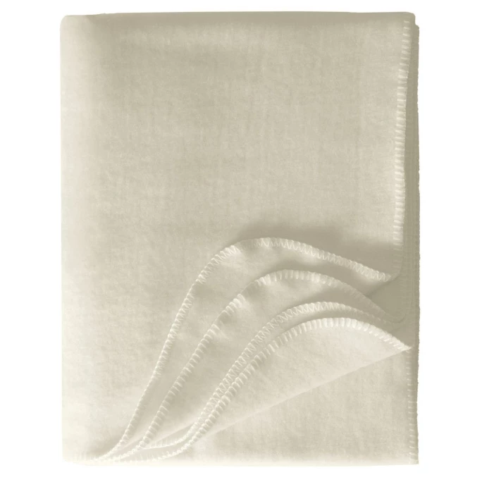 Eagle Products ABERDEEN Schurwoll-Decke - 150x240 Cm - Weiß 1 Eagle Products ABERDEEN Schurwoll-Decke - 150x240 Cm - Weiß