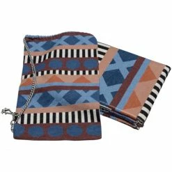 David Fussenegger ECO Afrika Flanelldecke Inkl. Beutel - 140x200 Cm - Blau