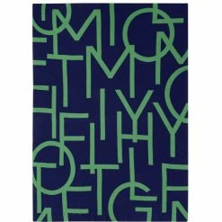 Tommy Hilfiger BOLD SCRIPT Plaid - 130x170 Cm - Evergreen