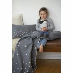 David Fussenegger SYLT Sternenverlauf Baumwolldecke - 140x200 Cm - Mittelgrau -David Fussenegger Shop unnamed file 299