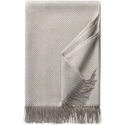 Eagle Products Denver Decke Aus Schurwolle - 130x195 Cm - Natur