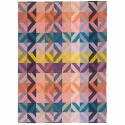 Eagle Products ORLANDO Lammwoll-Decke - 150x200 Cm - Puder-petrol-messing